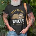 Uncle Best Sloth Uncle Ever T-Shirt Gifts for Old Men