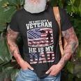 Veteran Dad 4Th Of July Or Labor Day Unisex T-Shirt Gifts for Old Men