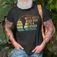 Vintage Its Not A Dad Bod Its Father Figure Design Unisex T-Shirt Gifts for Old Men