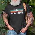 Vintage Retro Richardson Tx Tourist Native Texas State Unisex T-Shirt Gifts for Old Men