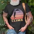 Vintage Retro Rock Climber 174 Shirt Unisex T-Shirt Gifts for Old Men