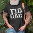 Vintage Type 1 Diabetes Dad Gift For Fathers Cool T1d Dad Unisex T-Shirt Gifts for Old Men
