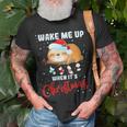 Wake Me Up When Its Christmas 819 Shirt Unisex T-Shirt Gifts for Old Men