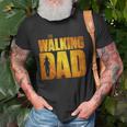 Walking Dad Fathers Day Best Grandfather Men Fun Gift Unisex T-Shirt Gifts for Old Men