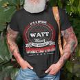 Watt Shirt Family Crest WattShirt Watt Clothing Watt Tshirt Watt Tshirt For The Watt T-Shirt Gifts for Old Men