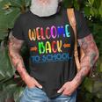 Welcome Back To School Teacher 481 Shirt Unisex T-Shirt Gifts for Old Men