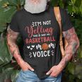 Womens Basketball Mom Tee Funny Basketball S For Women Unisex T-Shirt Gifts for Old Men