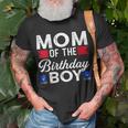 Womens Mom Of The Birthday Boy Birthday Boy Unisex T-Shirt Gifts for Old Men