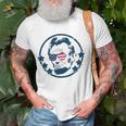 Abraham Lincoln 4Th Of July Usa Tee Gift Unisex T-Shirt Gifts for Old Men