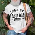 Absolutely Fabulous Darling Unisex T-Shirt Gifts for Old Men