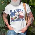 Alexander Hammeredton 4Th Of July Alexander Hamilton T-shirt Gifts for Old Men