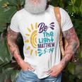 Be A Nice Human - Be The Light Matthew 5 14 Christian Unisex T-Shirt Gifts for Old Men