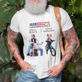 Best America Trump Ultra Maga Biden Ultra Inflation Unisex T-Shirt Gifts for Old Men