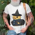 Blue Silver Ducky Wizard Unisex T-Shirt Gifts for Old Men