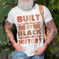 Built By Black History African American Pride Unisex T-Shirt Gifts for Old Men