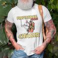 Chicken Farmer Professional Chicken Chaser Unisex T-Shirt Gifts for Old Men