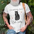 Completely Sane Cat Lady Cat Lover Unisex T-Shirt Gifts for Old Men