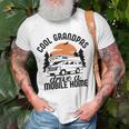 Cool Grandpas Drive A Mobile Home Unisex T-Shirt Gifts for Old Men