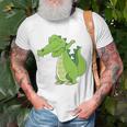 Dancing Alligator Dabbing Alligator T-shirt Gifts for Old Men
