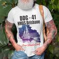 Ddg - 41 Hmas Brisbane Unisex T-Shirt Gifts for Old Men