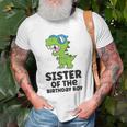 Dinosaur Birthday Sister Of The Birthday Boy Unisex T-Shirt Gifts for Old Men