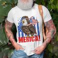 Eagle American Flag Usa Flag Mullet Eagle 4Th Of July Merica Unisex T-Shirt Gifts for Old Men