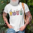 Easter Coffee Bunny Latte Coffee Christian Faith Easter 2022 Unisex T-Shirt Gifts for Old Men