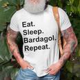 Eat Sleep Bardagol Repeat Unisex T-Shirt Gifts for Old Men