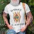 Embrace Ausomeness Unisex T-Shirt Gifts for Old Men