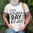 Field Day Green For Teacher Field Day Tee School Unisex T-Shirt Gifts for Old Men
