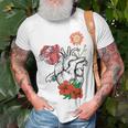 Flower Heart Spring Happy Unisex T-Shirt Gifts for Old Men