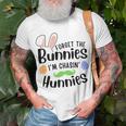 Forget The Bunnies Im Chasing Hunnies Funny Boys Easter Gift Unisex T-Shirt Gifts for Old Men