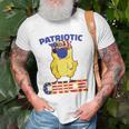 Fourth Of July 4Th Cute Patriotic Chick American Flag Gift Unisex T-Shirt Gifts for Old Men