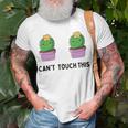 Funny Cactus Cant Touch This Unisex T-Shirt Gifts for Old Men