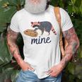 Funny Cookie Raccoon Food Lover Unisex T-Shirt Gifts for Old Men