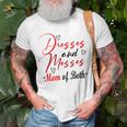 Funny Dresses And Messes Mom Of Both Mother Day Lovely Gift Unisex T-Shirt Gifts for Old Men