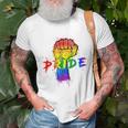 Gay Pride Lgbt For Gays Lesbian Trans Pride Month Unisex T-Shirt Gifts for Old Men