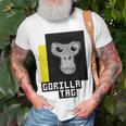 Gorilla Tag Pfp Maker Gorilla Tag Yellow Unisex T-Shirt Gifts for Old Men