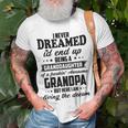 Granddaughter Of A Freakin Awesome Grandpa Unisex T-Shirt Gifts for Old Men