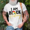 I Am Black History V2 Unisex T-Shirt Gifts for Old Men