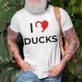 I Just Really Like Ducks Ok Unisex T-Shirt Gifts for Old Men