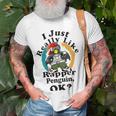 I Really Like Rapper Penguin Ok Unisex T-Shirt Gifts for Old Men