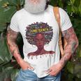 Juneteenth S For Women Afro Beautiful Black Pride 2022 African American Unisex T-Shirt Gifts for Old Men
