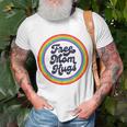 Lgbtq Free Mom Hugs Gay Pride Lgbt Ally Rainbow Lgbt Unisex T-Shirt Gifts for Old Men