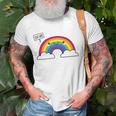 Love Wins Lgbt Kawaii Cute Anime Rainbow Flag Pocket Design Unisex T-Shirt Gifts for Old Men