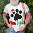 Merry Dogmas Unisex T-Shirt Gifts for Old Men