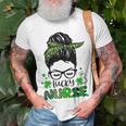 One Lucky Nurse St Patricks Day For Women Funny Nurse Unisex T-Shirt Gifts for Old Men