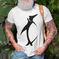 Penguin Icon Unisex T-Shirt Gifts for Old Men