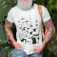 Play That Beat Unisex T-Shirt Gifts for Old Men