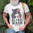Pro Trump Ultra Mega Messy Bun V2 Unisex T-Shirt Gifts for Old Men